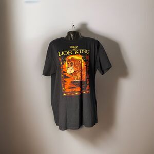 Pop‎ Tees XL Mufasa Disney Lion King Womens T Shirt Short Sleeve